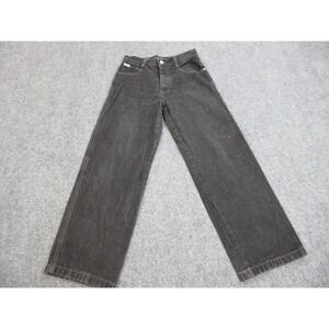 VINTAGE Southpole Pants Boys 16 Black Denim Jeans‎ Hip Hop Baggy Skater 28X28